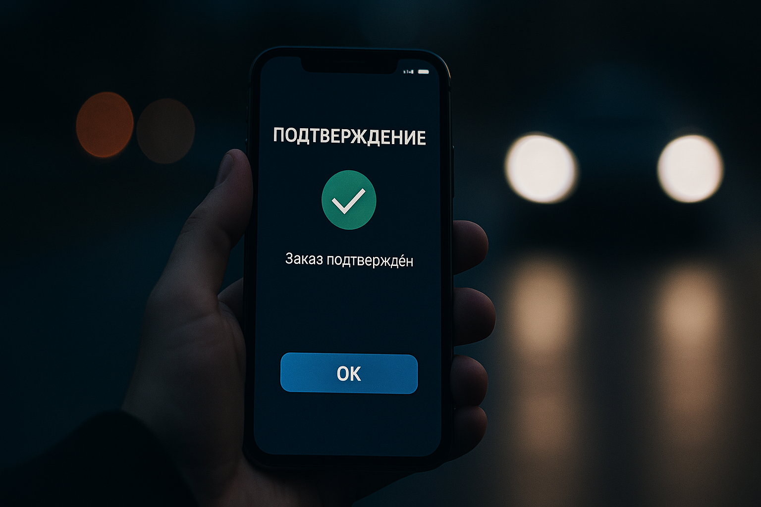 Подтверждение заказа